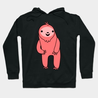 Excited Red Sloth Hoodie